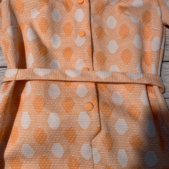 🔥Host pick🔥Vintage coral polka dot dress - Picture 9 of 16